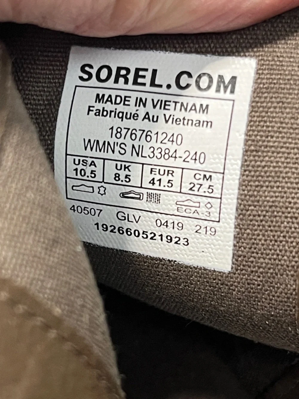 NWT Sorel Women’s Cate Cut Out Boot - Ash Brown - 10.5 (as is) - Picture 11 of 13
